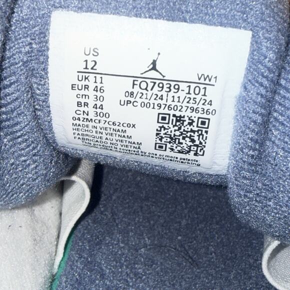 Air Jordan 4 Rm Diffused Blue Ashen Slate Size 12 Men’s Sneakers main image 10